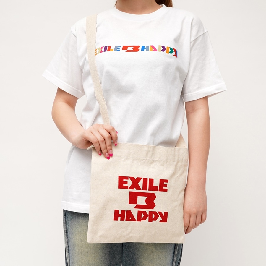EXILE B HAPPY Tシャツ/WHITE 詳細画像 WHITE 4