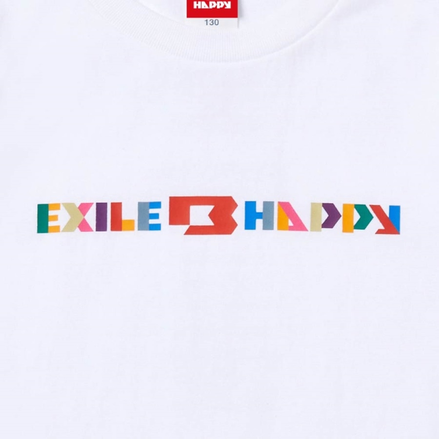 EXILE B HAPPY Tシャツ/WHITE/KIDS 詳細画像 WHITE 2