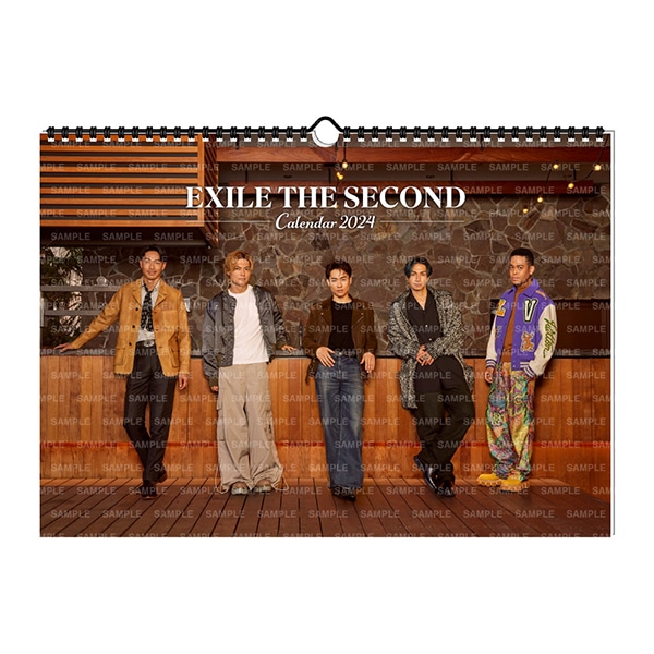 EXILE THE SECOND 2024 カレンダー/壁掛け 詳細画像