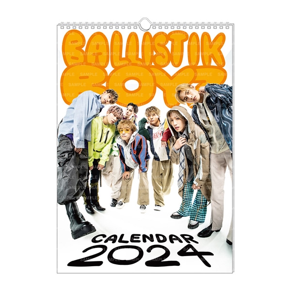 BALLISTIK BOYZ 2024 カレンダー/壁掛け 詳細画像