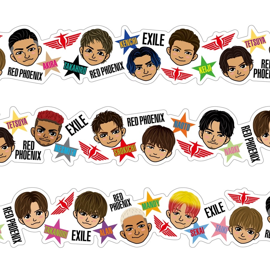 Exile Tribe Station Online Store Exile Nesmith Produce Neste Nesmithのマスキングテープ