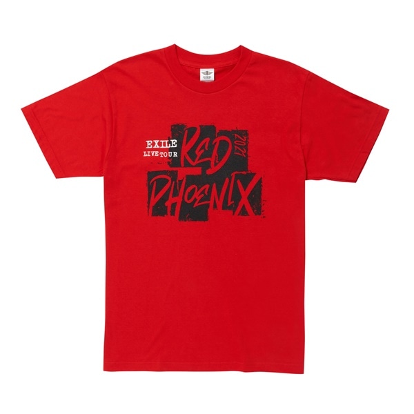 RED PHOENIX ロゴTシャツ/RED