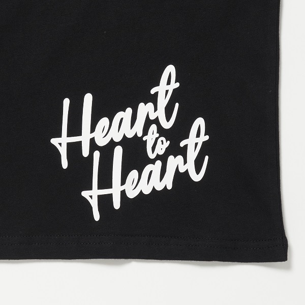 Heart to Heart ツアーTシャツ/BLACK 詳細画像