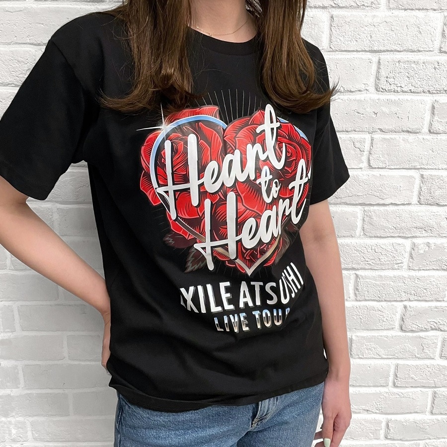 Heart to Heart ツアーTシャツ/BLACK 詳細画像 BLACK 4