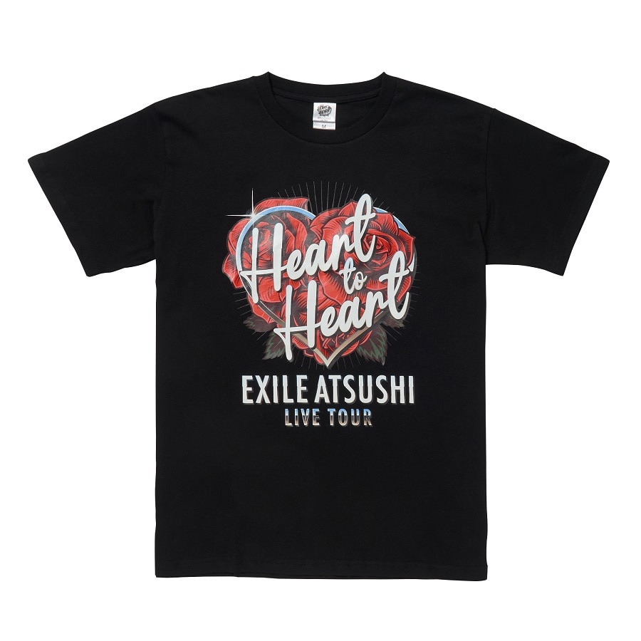 Heart to Heart ツアーTシャツ/BLACK 詳細画像 BLACK 1