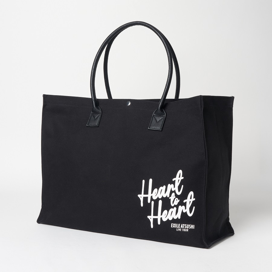 Heart to Heart トートバッグ 詳細画像 BLACK 2