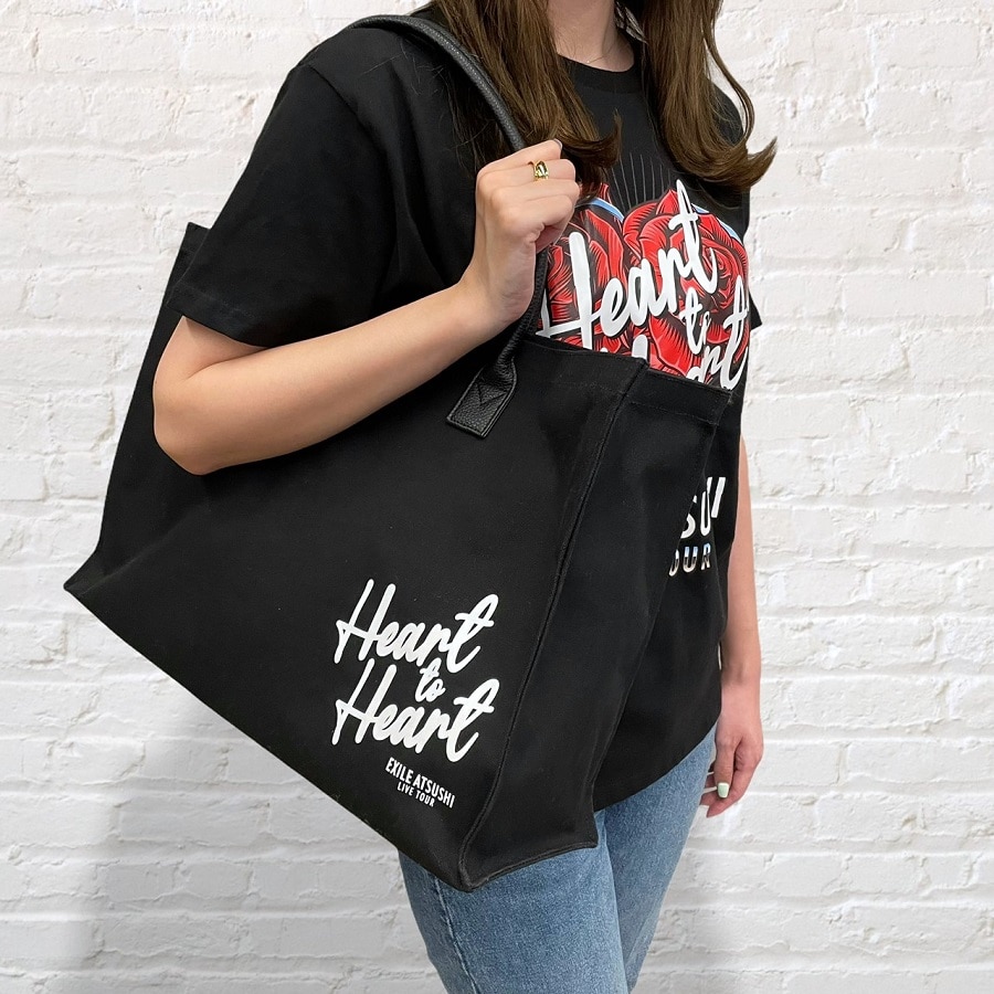 Heart to Heart トートバッグ 詳細画像 BLACK 4