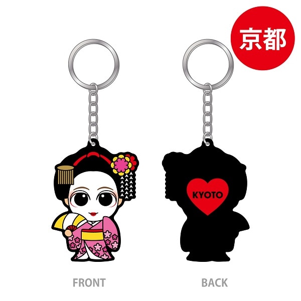 【京都限定】Heart to Heart ご当地スナちゃんキーホルダー