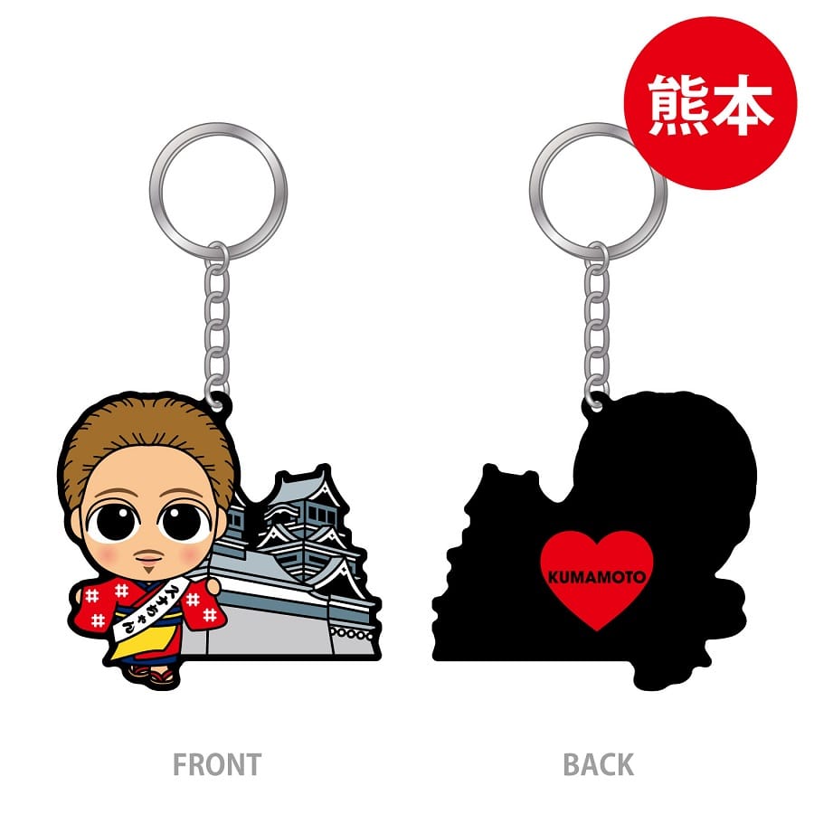 【熊本限定】Heart to Heart ご当地スナちゃんキーホルダー 詳細画像 OTHER 1