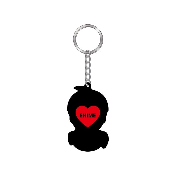 【愛媛限定】Heart to Heart ご当地スナちゃんキーホルダー 詳細画像