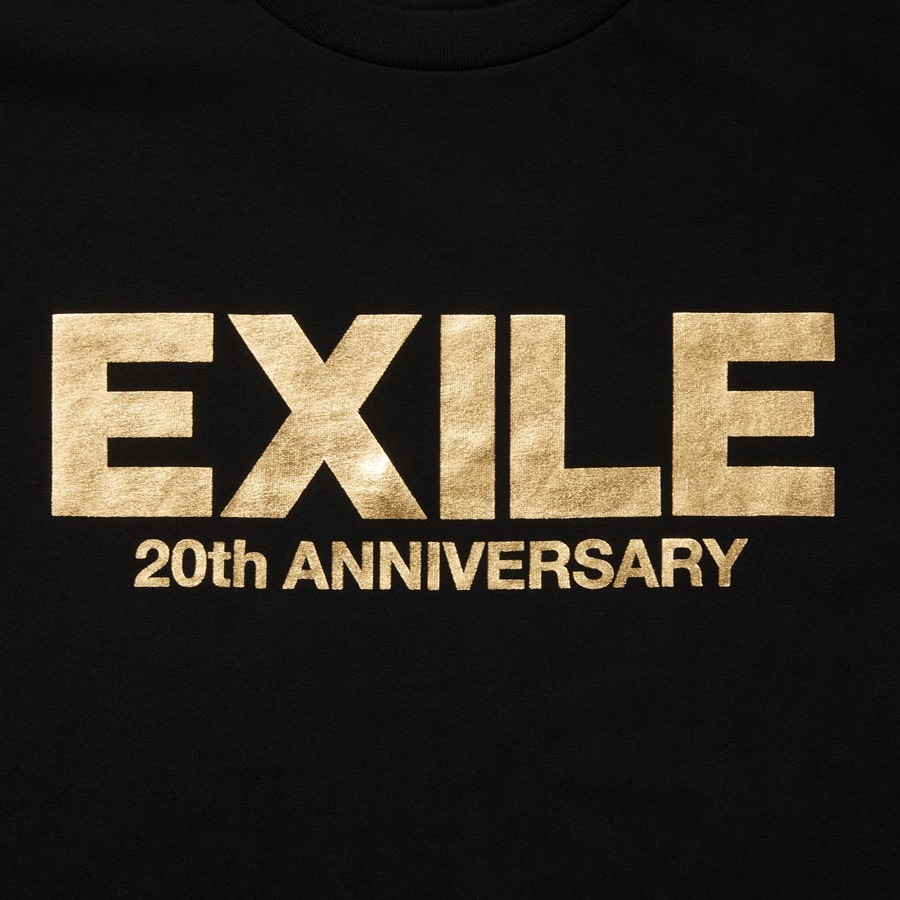 EXILE 20th ANNIVERSARY Tシャツ 詳細画像 BLACK 2