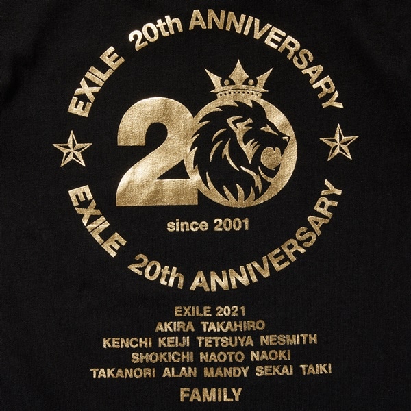 EXILE 20th ANNIVERSARY Tシャツ/KIDS 詳細画像