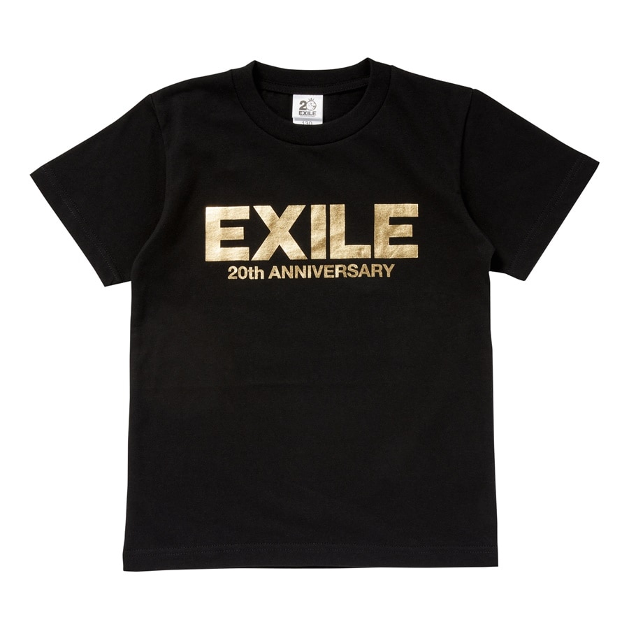 EXILE 20th ANNIVERSARY Tシャツ/KIDS 詳細画像 BLACK 1