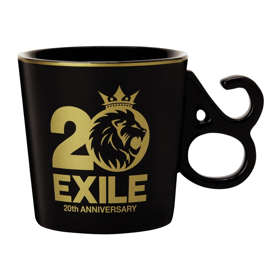 EXILE 20th ANNIVERSARY マグカップ 詳細画像 BLACK 1