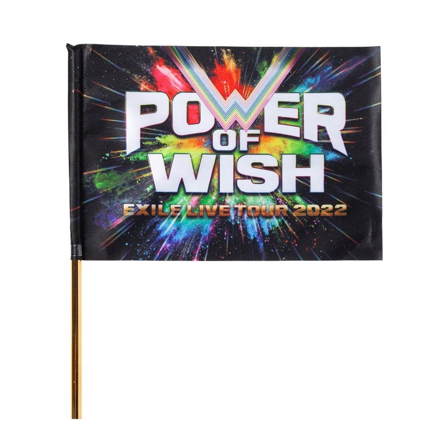 POWER OF WISH フラッグ 詳細画像 BLACK 1