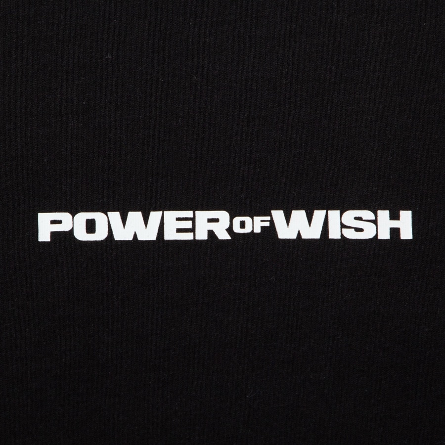 POWER OF WISH ツアーTシャツ/BLACK 詳細画像 BLACK 2