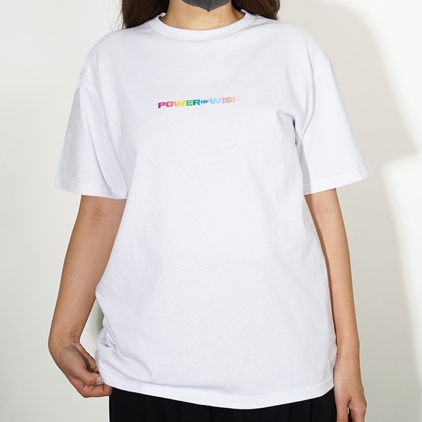 POWER OF WISH ツアーTシャツ/WHITE 詳細画像