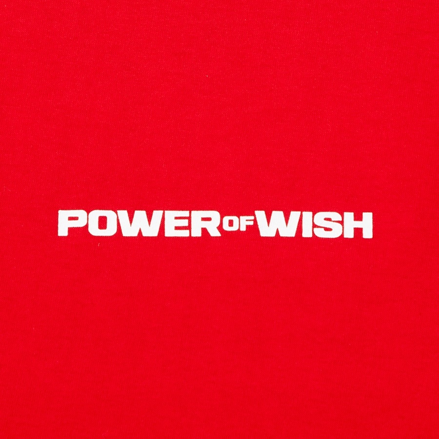 POWER OF WISH ツアーTシャツ/RED 詳細画像 RED 2