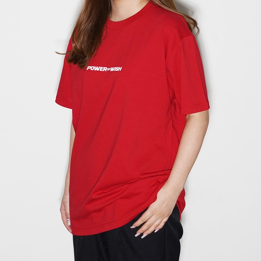 POWER OF WISH ツアーTシャツ/RED 詳細画像 RED 4