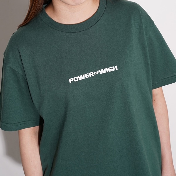POWER OF WISH ツアーTシャツ/GREEN 詳細画像