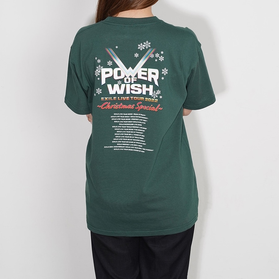 POWER OF WISH ツアーTシャツ/GREEN 詳細画像 GREEN 5