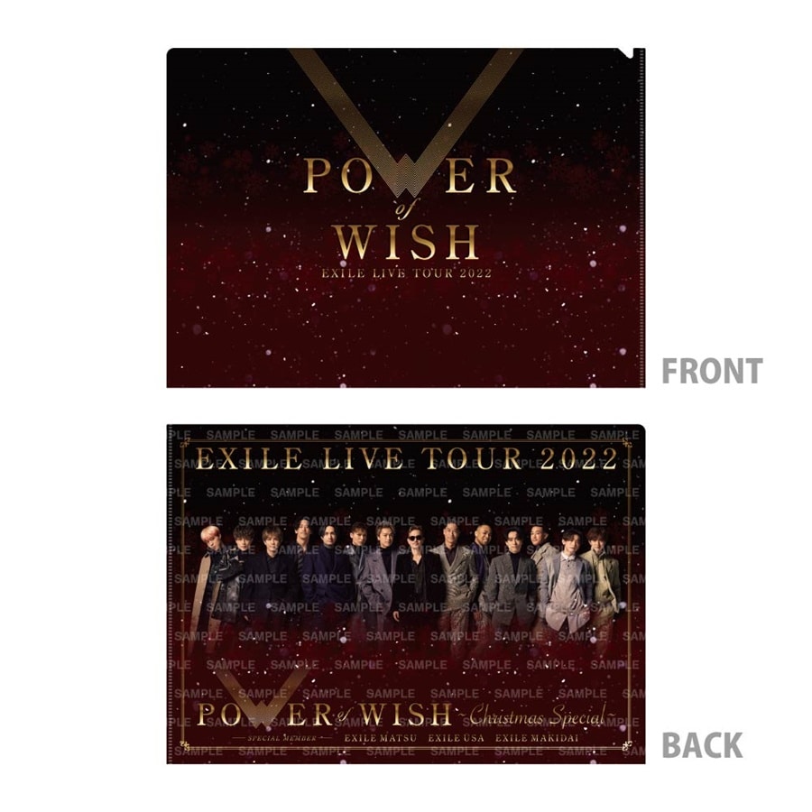 POWER OF WISH クリアファイル2枚セット 詳細画像 OTHER 3