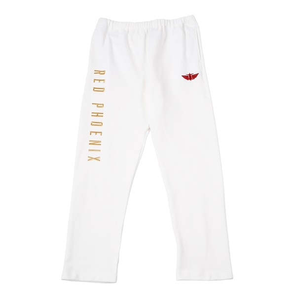 RED PHOENIX Sweat Pants/White
