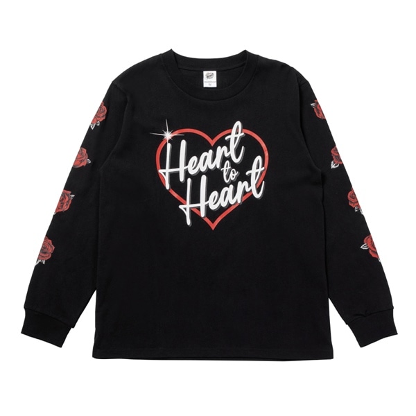 Heart to Heart Season 2 ロングスリーブＴシャツ/BLACK