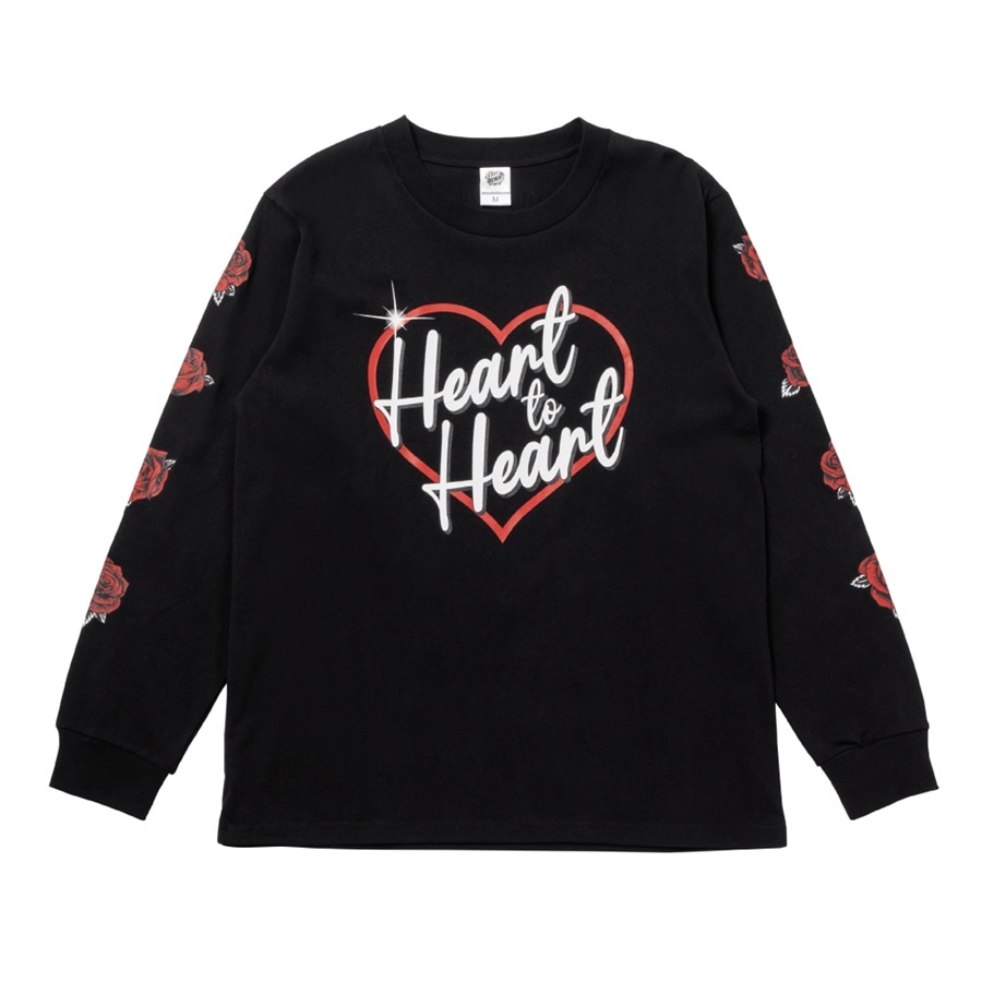 Heart to Heart Season 2 ロングスリーブＴシャツ/BLACK 詳細画像 BLACK 1