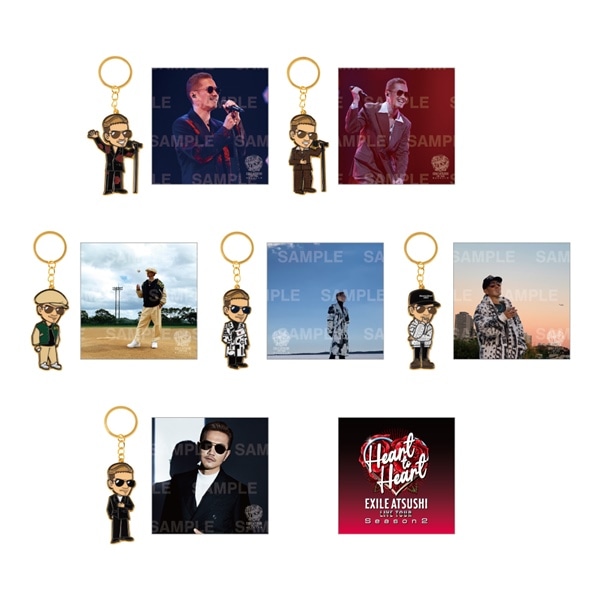 Heart to Heart Season 2 キャラクターキーホルダーフォトカード付/全6種