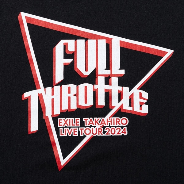 FULL THROTTLE ツアーTシャツ/BLACK 詳細画像