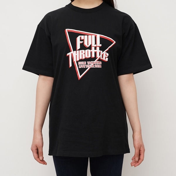 FULL THROTTLE ツアーTシャツ/BLACK 詳細画像