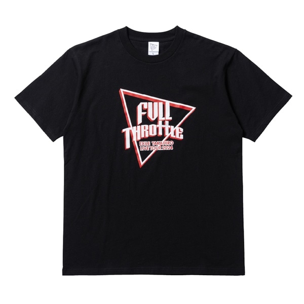 FULL THROTTLE ツアーTシャツ/BLACK