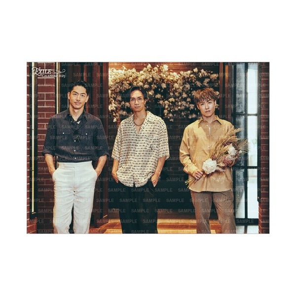 EXILE 2025 カレンダー ファブリックポスター 詳細画像