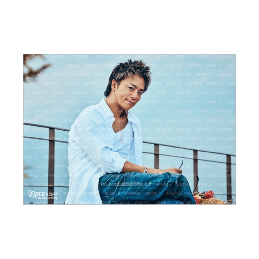 EXILE 2025 カレンダー ファブリックポスター 詳細画像 EXILE TAKAHIRO 1
