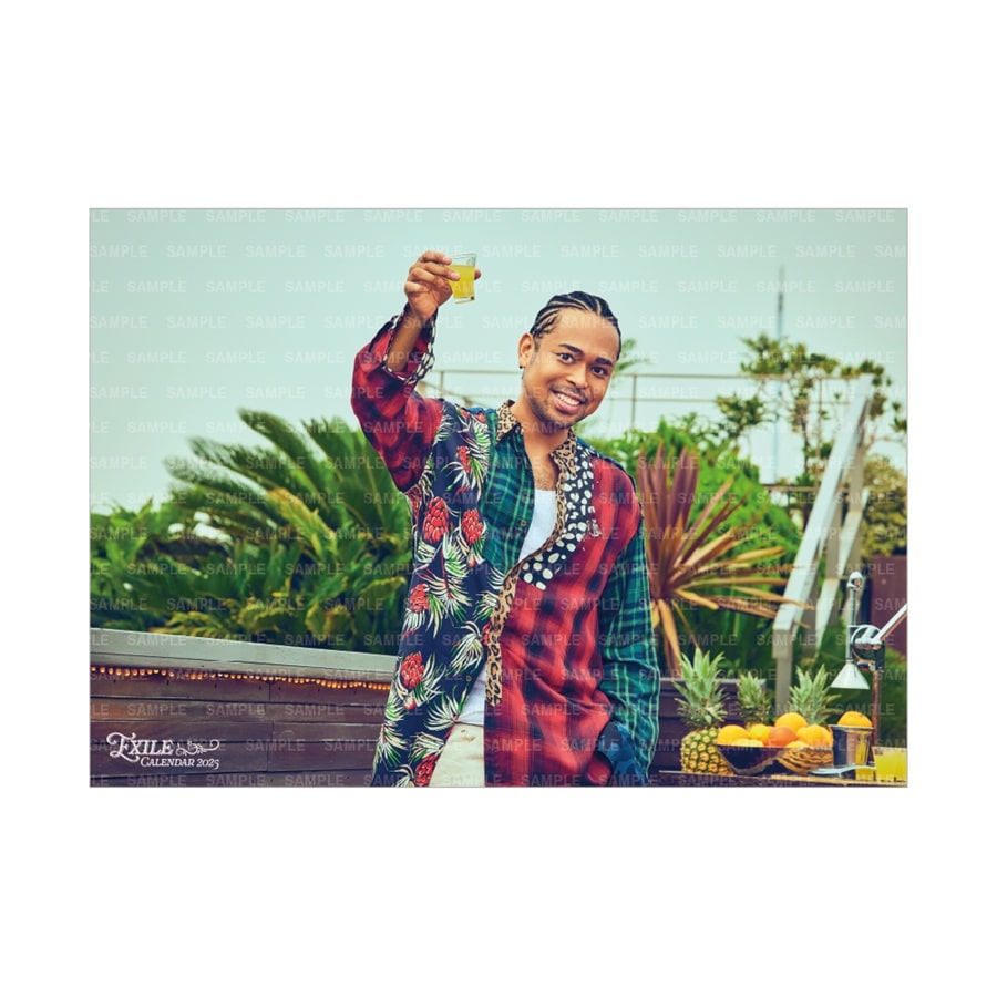EXILE 2025 カレンダー ファブリックポスター 詳細画像 EXILE NESMITH 1