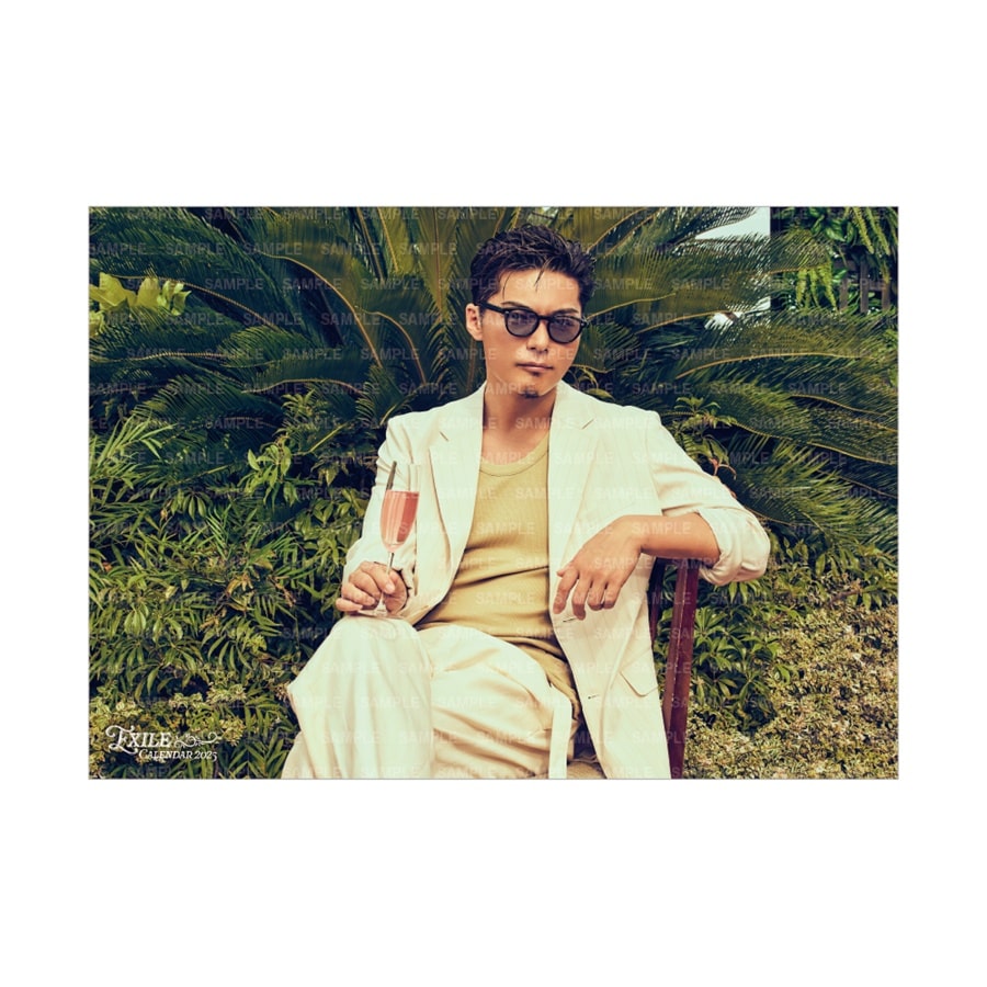 EXILE 2025 カレンダー ファブリックポスター 詳細画像 EXILE SHOKICHI 1