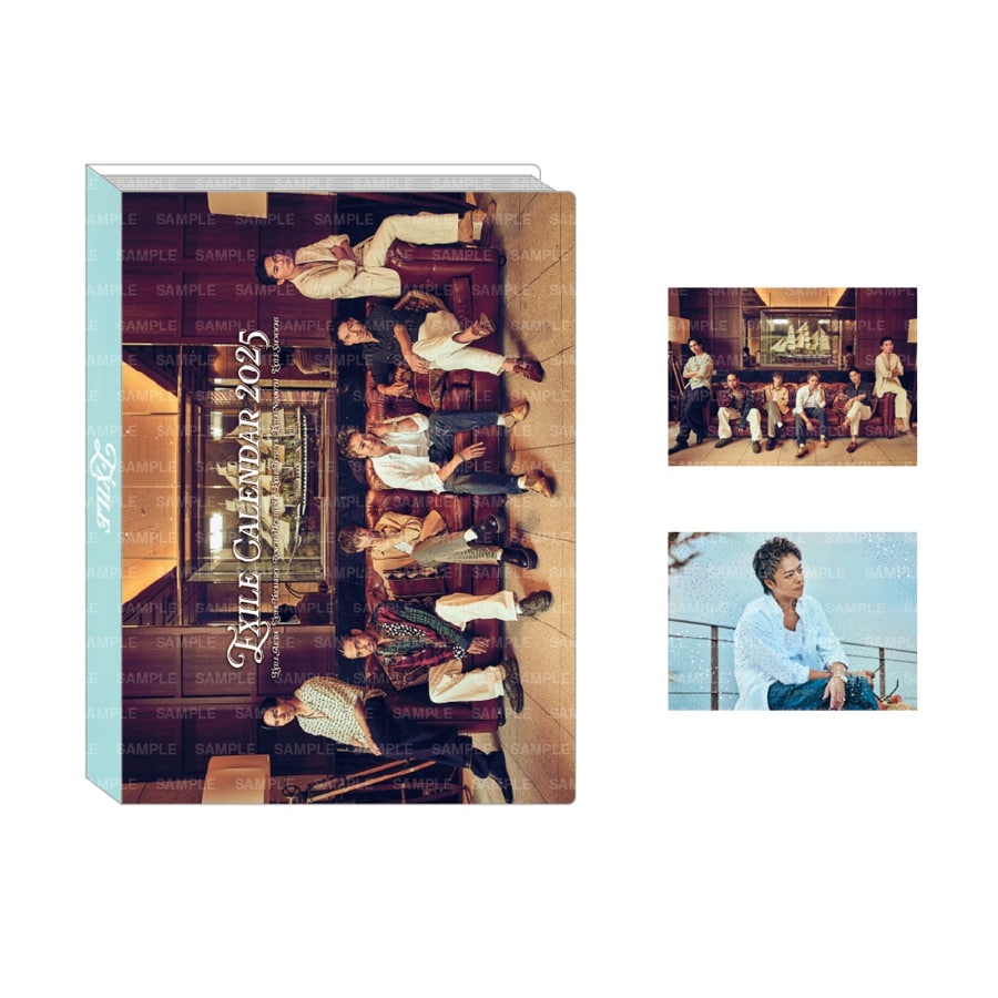 EXILE 2025 カレンダー フォトカードホルダー&フォトカード2枚セット 詳細画像 EXILE TAKAHIRO 1