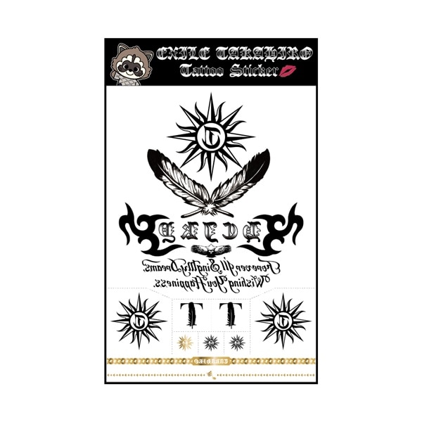 EXILE TAKAHIRO produce タトゥーシール 2枚セット 詳細画像