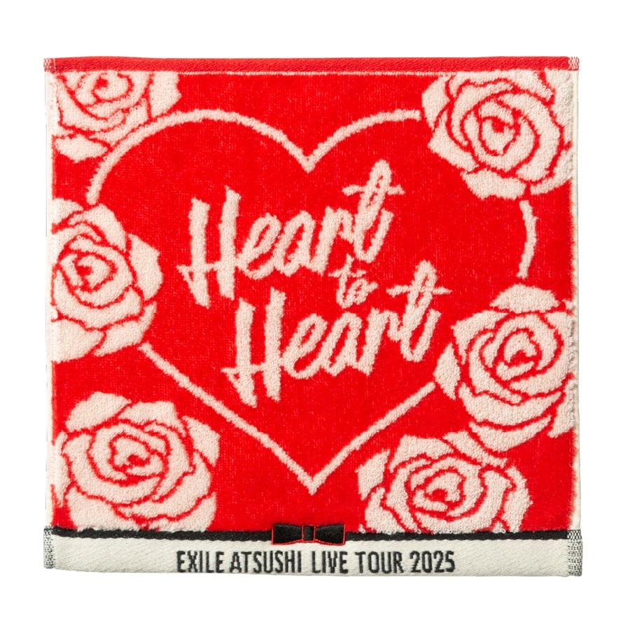 Heart to Heart ハンドタオル 詳細画像 RED 1