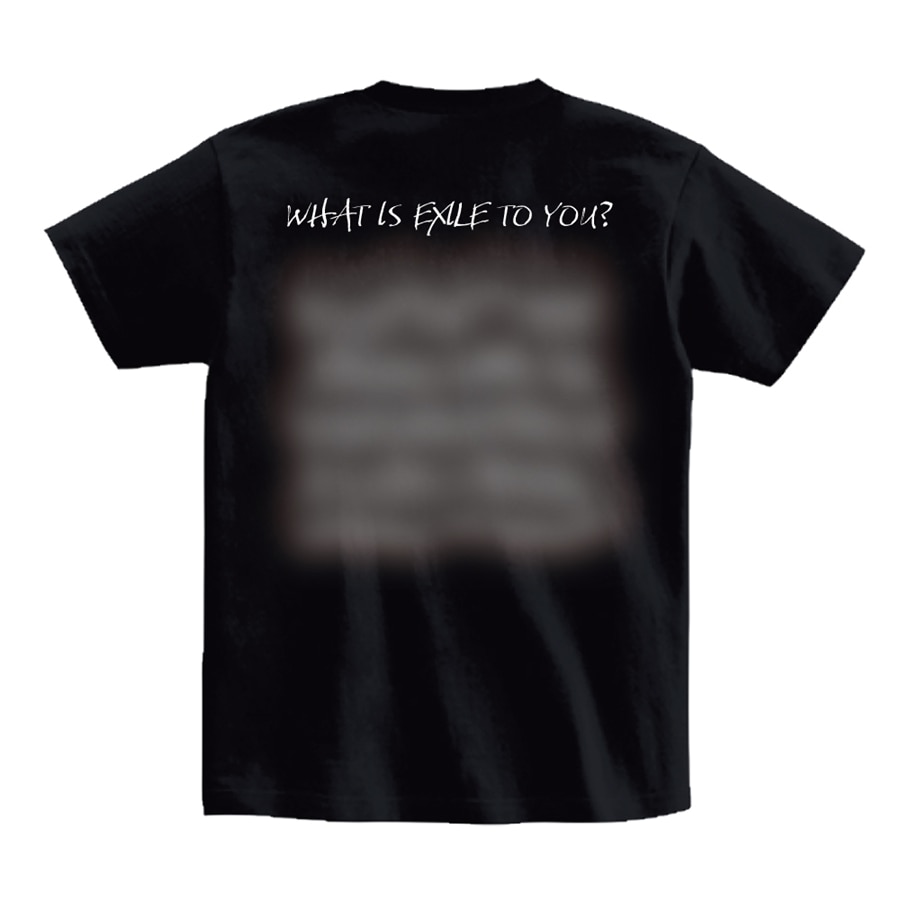 【FC限定】WHAT IS EXILE Special Thanks Tシャツ/BLACK 詳細画像 カラー共通 1