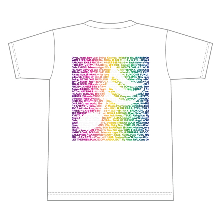 WHAT IS EXILE memories Tシャツ/WHITE 詳細画像 カラー共通 1