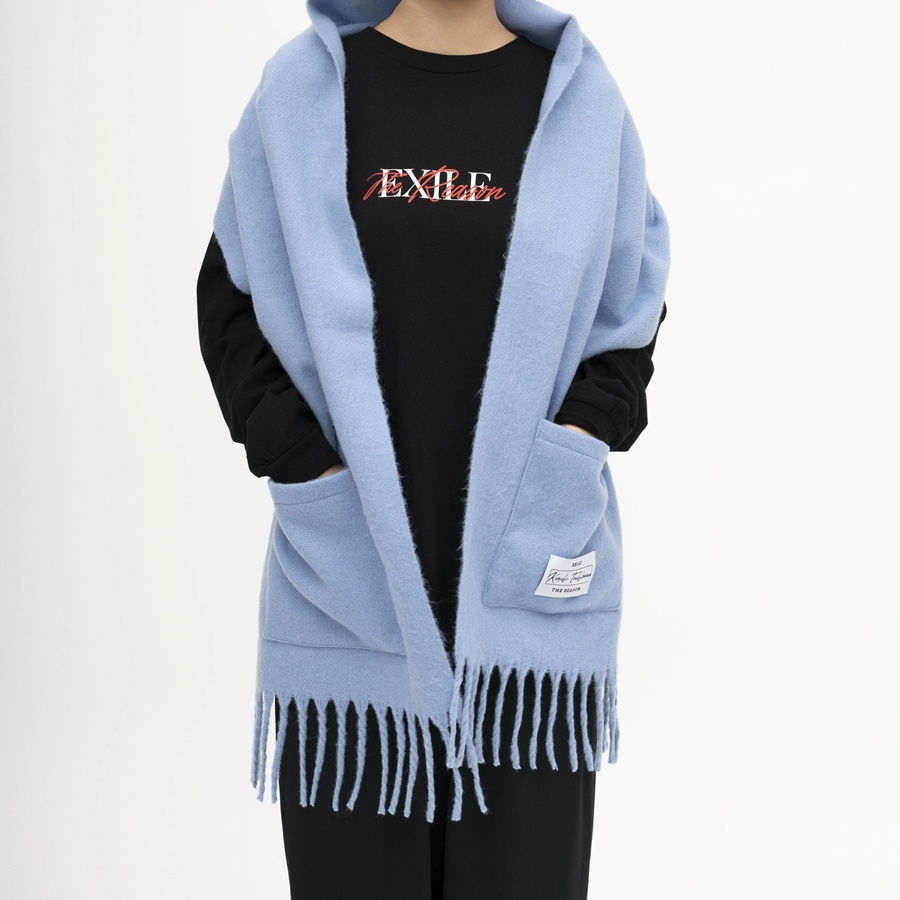 橘ケンチ produce スカイブルーのマフラー 詳細画像 カラー共通 1