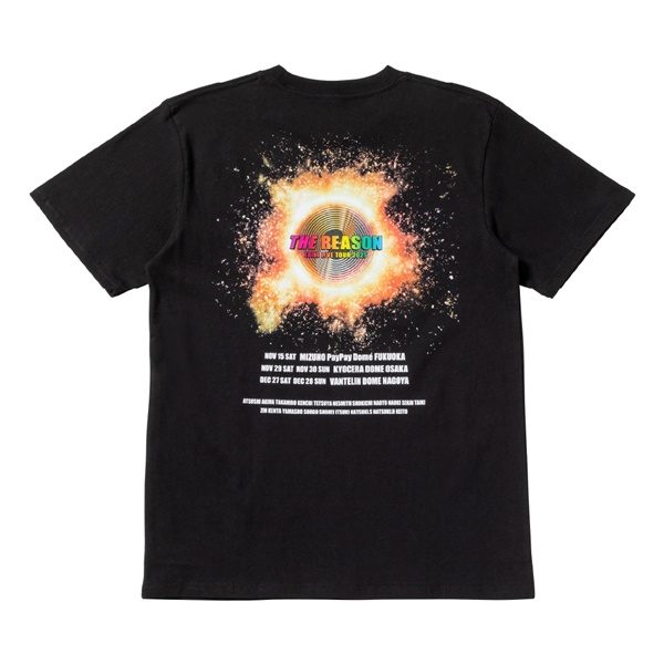 THE REASON ツアーTシャツ/BLACK 詳細画像