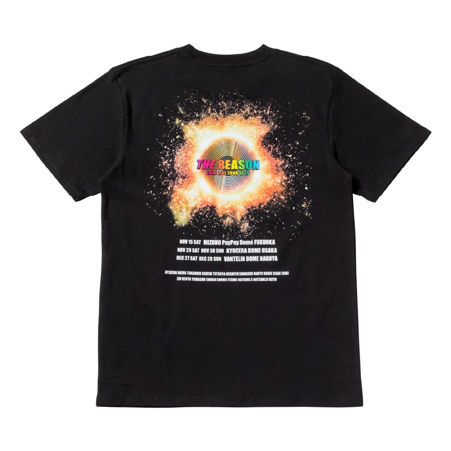 THE REASON ツアーTシャツ/BLACK 詳細画像 カラー共通 1
