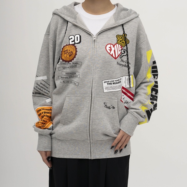 THE REASON ZIPパーカー/GLAY 詳細画像