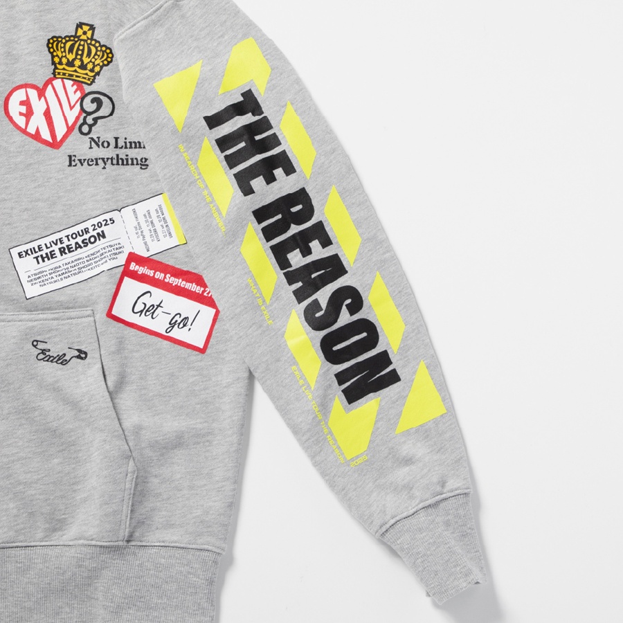 THE REASON ZIPパーカー/GLAY 詳細画像 カラー共通 3