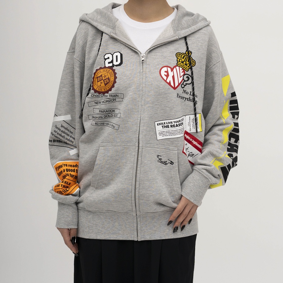 THE REASON ZIPパーカー/GLAY 詳細画像 カラー共通 6