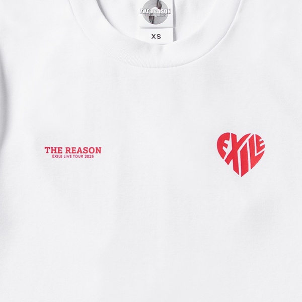 THE REASON ロゴTシャツ/WHITE/XS 詳細画像