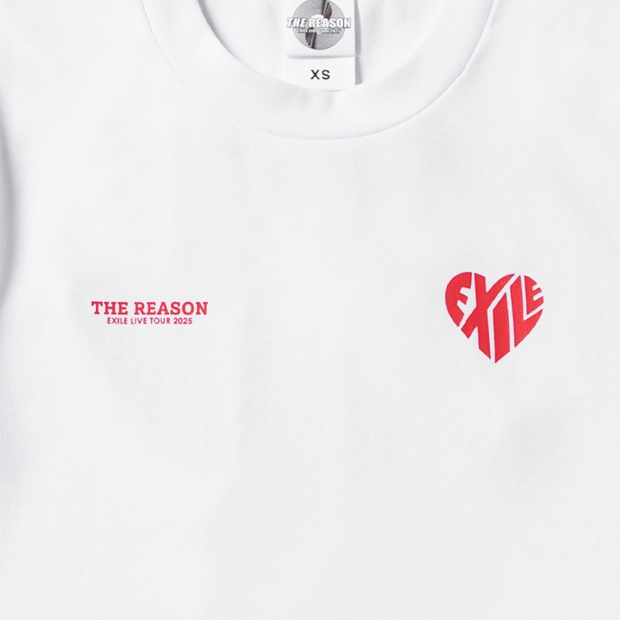 THE REASON ロゴTシャツ/WHITE/XS 詳細画像 カラー共通 2
